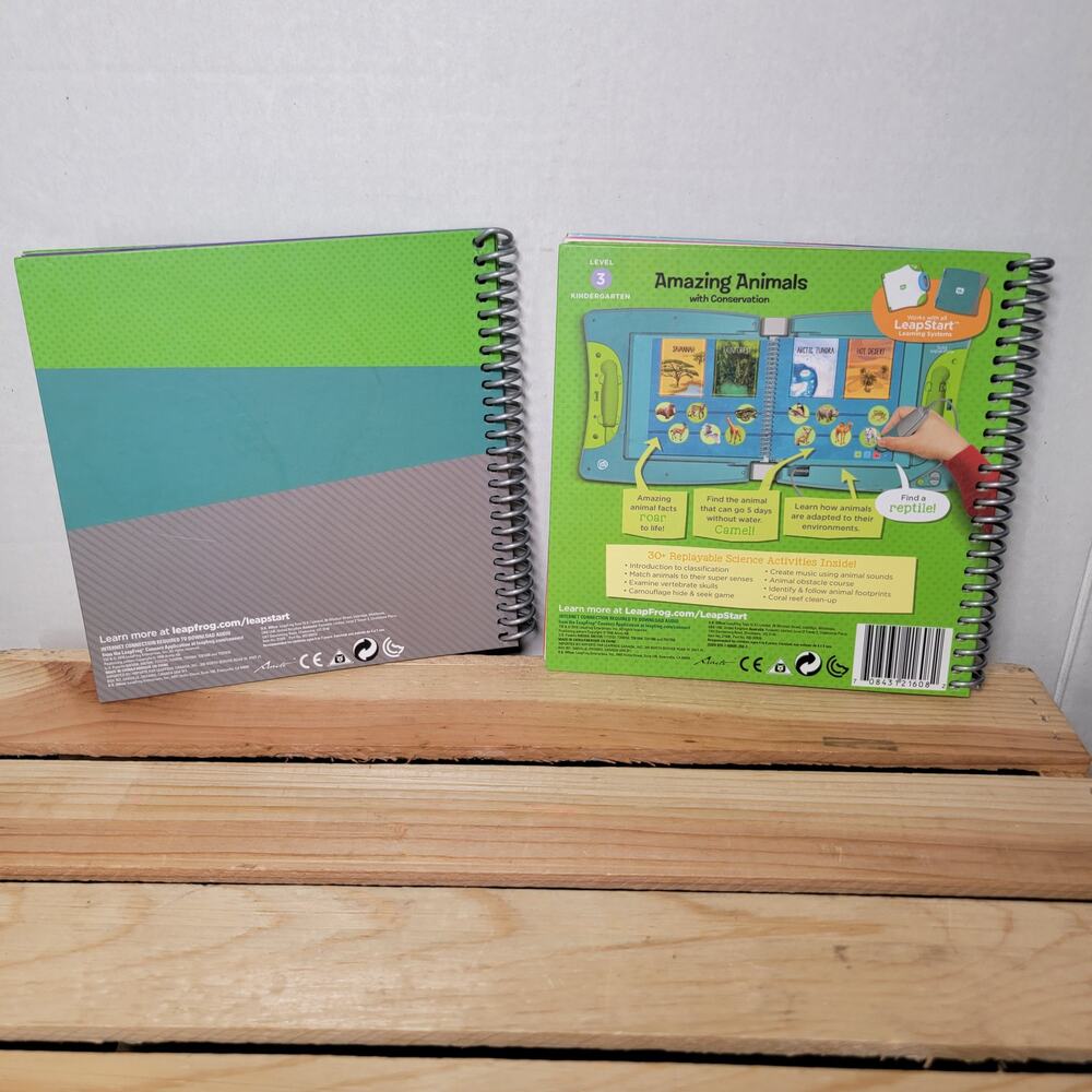 Set of 2 Leap Frog Leap Start Books: Level 3 & Levels 3&4 - Picture 2 of 3